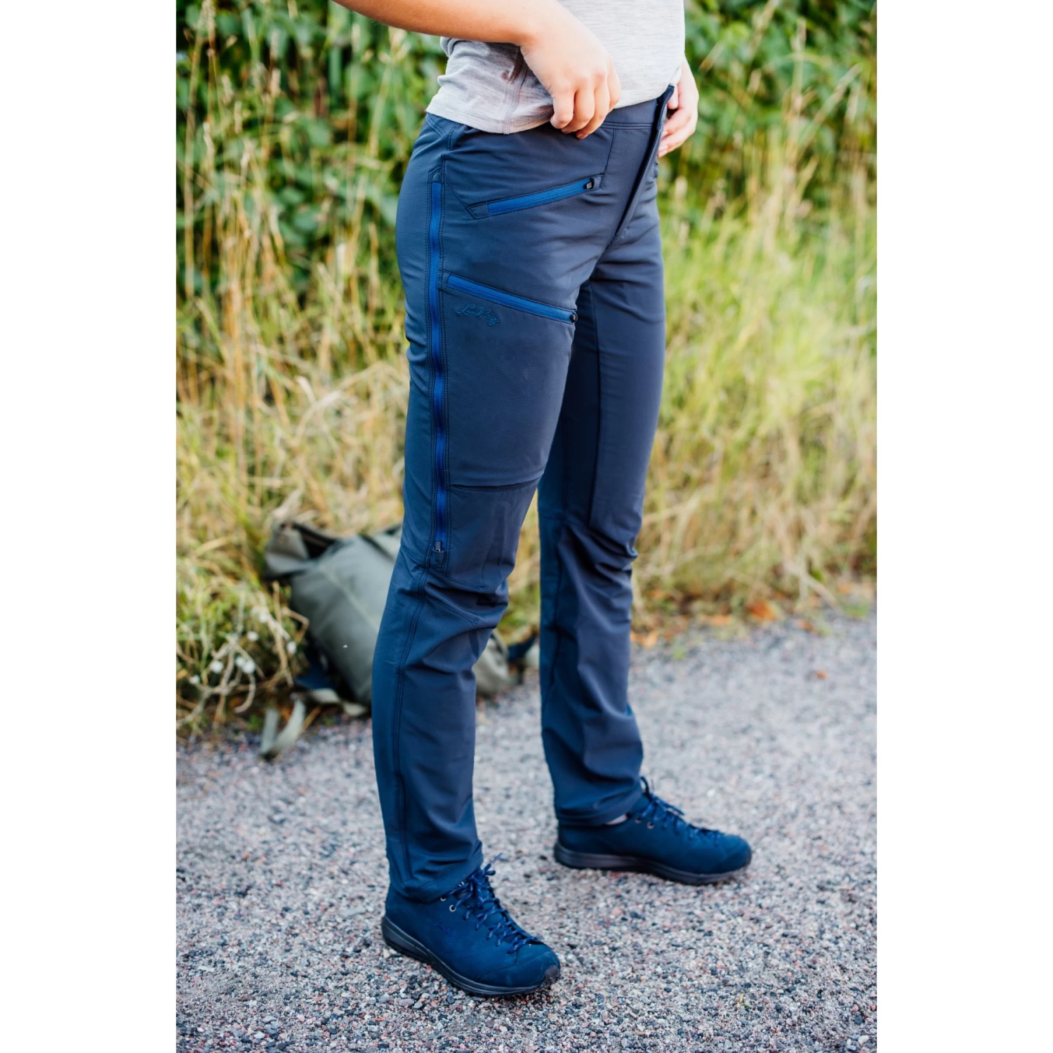 Lundhags Askro Dames Wandelbroek - Mellow Red 251 - Afbeelding 4