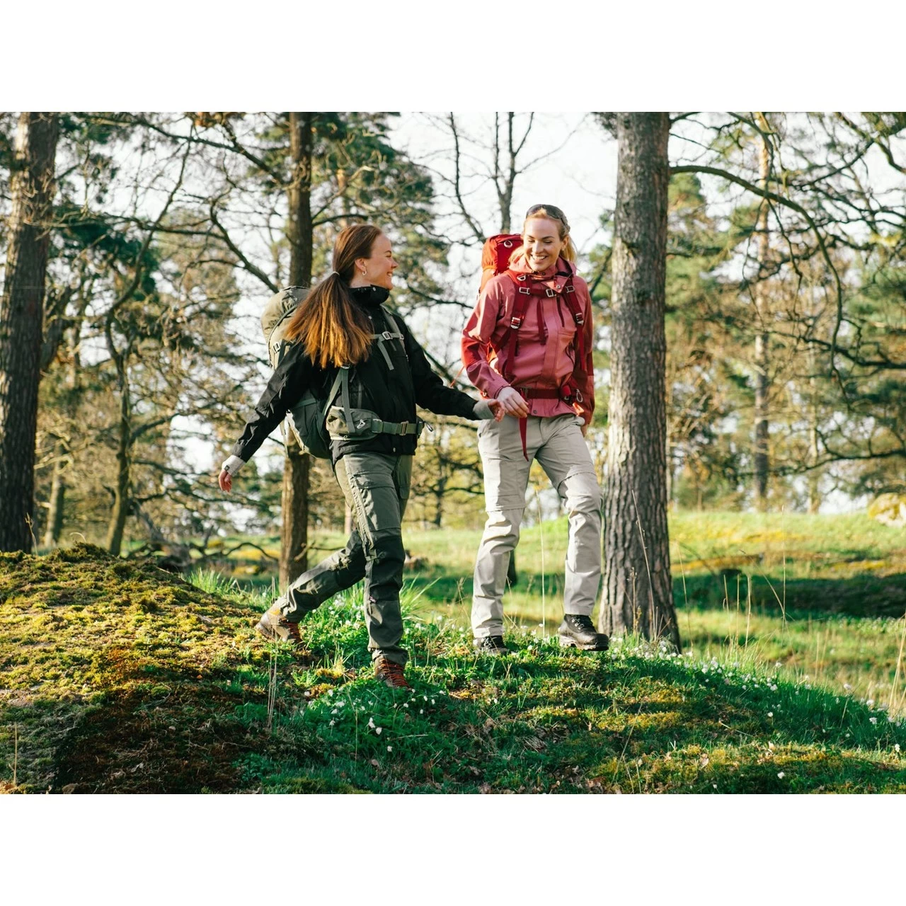 Lundhags Authentic II Dames Wandelbroek - Forest Green/Dark Forest Green 619 - Afbeelding 3