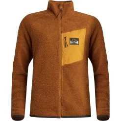 Lundhags Dames Fleece Jas - Flok Wool Pile - Donker Goud 006