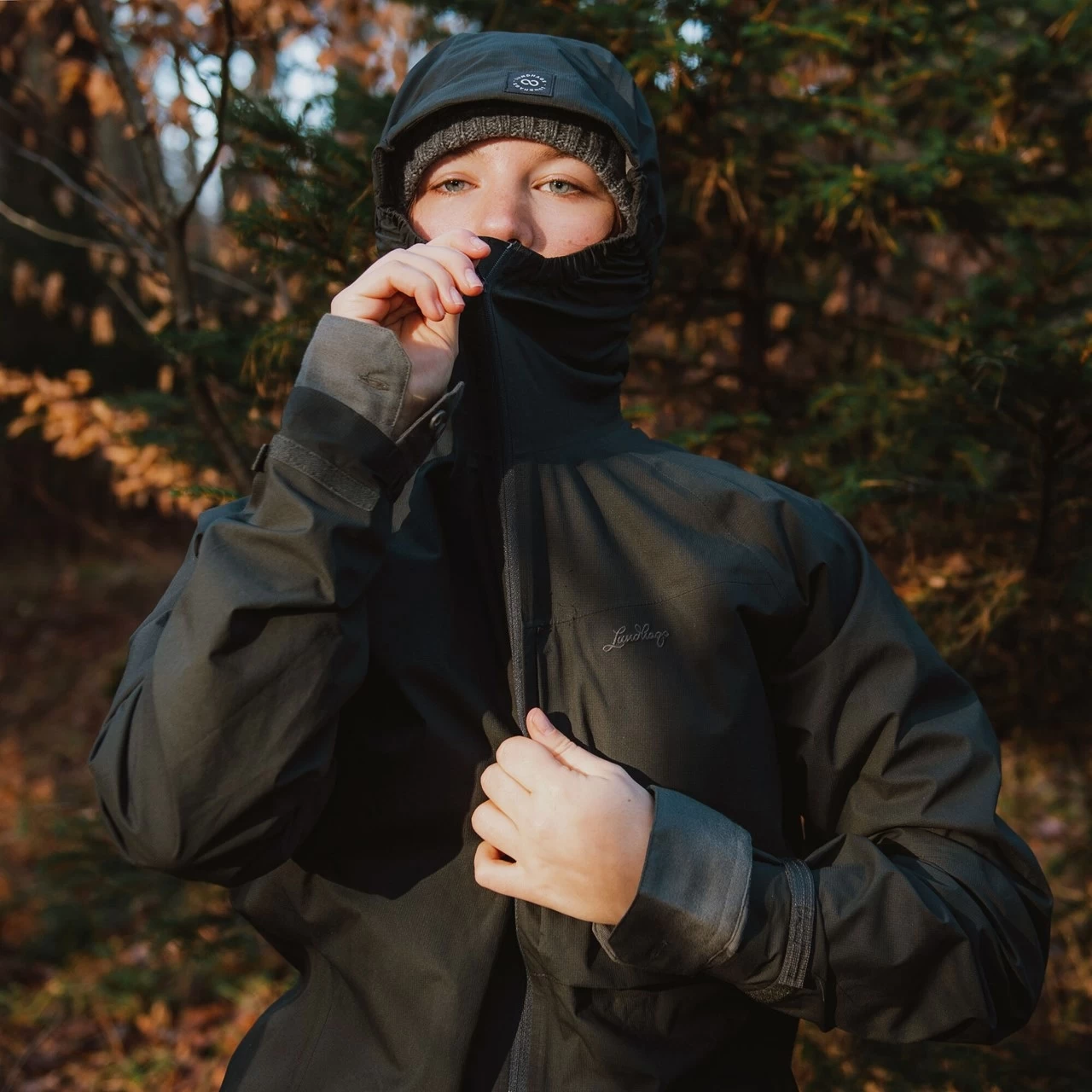 Lundhags Lo Damesjas - Charcoal 890 - Afbeelding 5