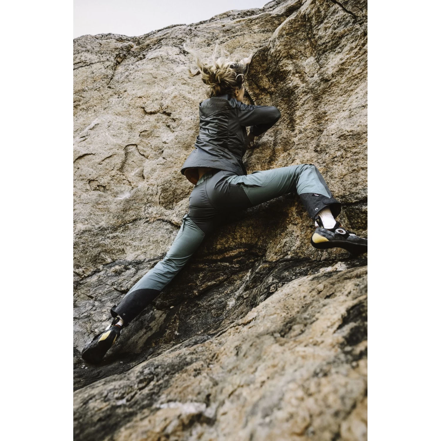 Lundhags Makke Dames Wandelbroek - Fjord Blue/Charcoal 72252 - Afbeelding 6