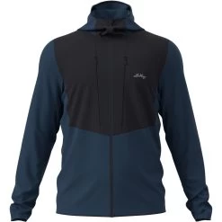 Lundhags Padje Merino Block Jas Met Capuchon - Light Navy 480